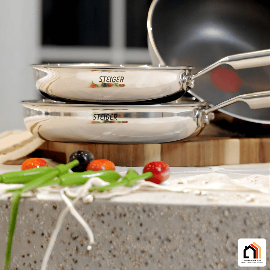 Chảo Chống Dính Steiger Profiheat - Siêu Sale 2026 tại Vua Nhà Bếp Đức 09