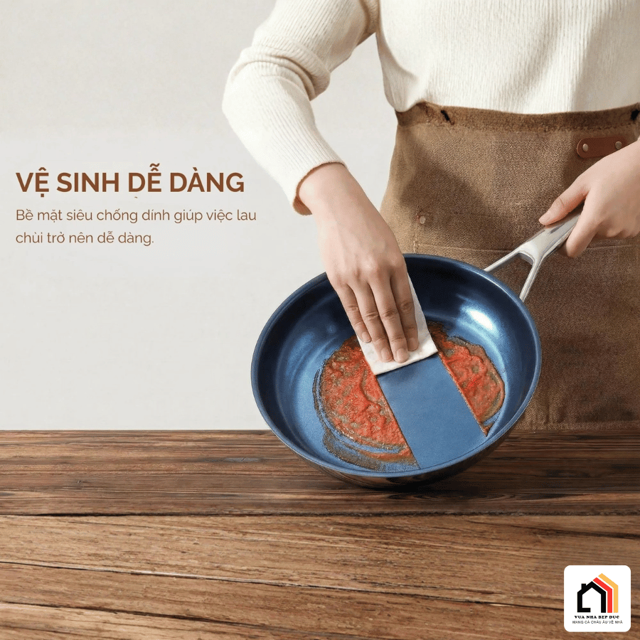 Chảo Chống Dính Steiger Steelcore - Siêu Sale 2026 tại Vua Nhà Bếp Đức 09