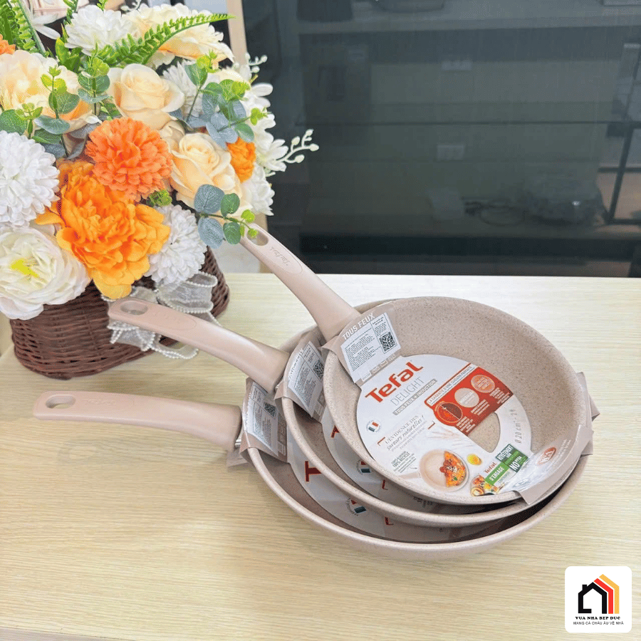 Chảo Chống Dính Tefal Delight 28cm G29306 tại Vua Nhà Bếp Đức 08