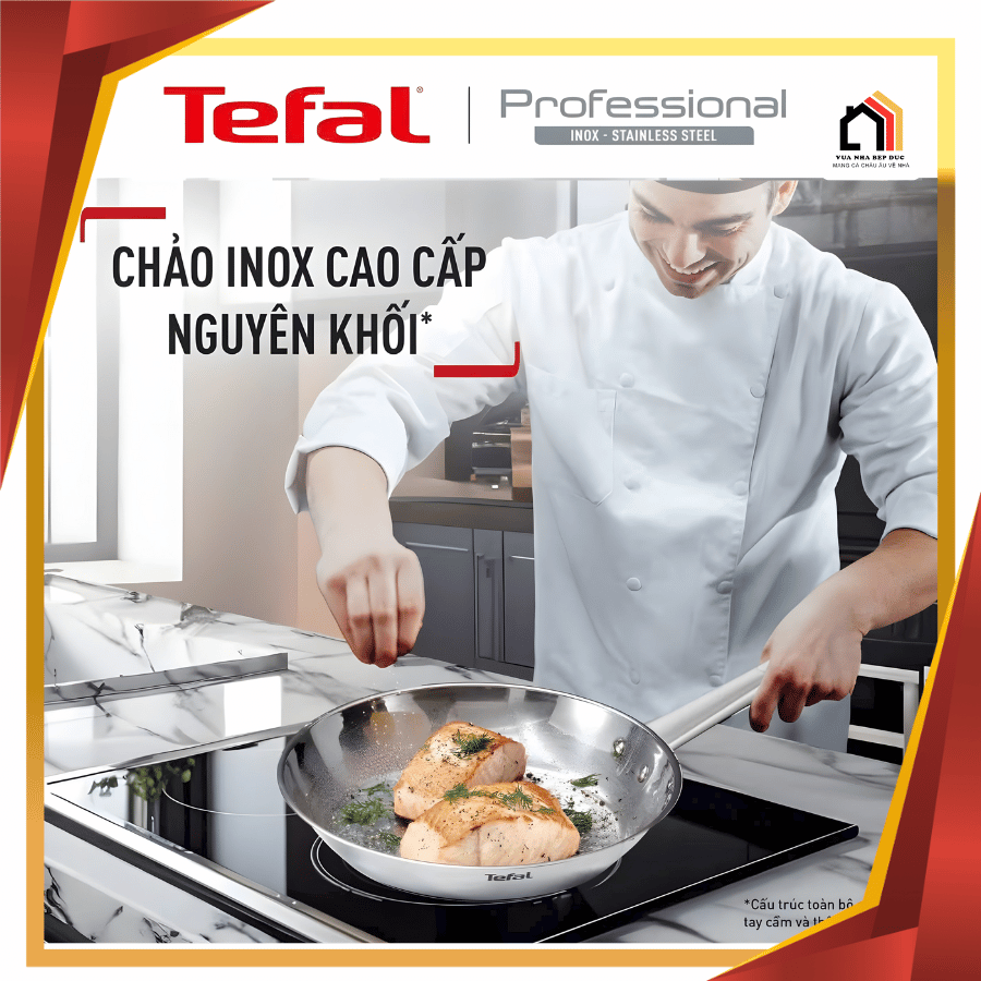 Chảo Inox Cao Cấp Tefal 20cm B9210295 - Siêu Sale 2026