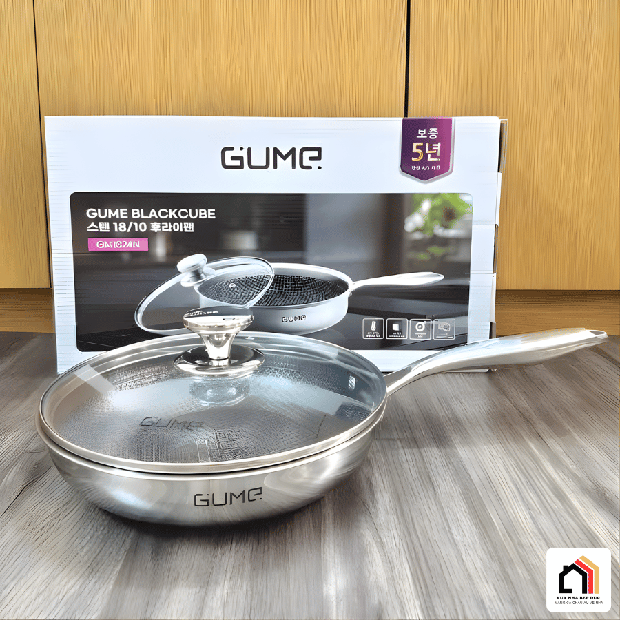 Chảo Inox Chống Dính Blackcube Gume GM1328N tại Vua Nhà Bếp Đức 10