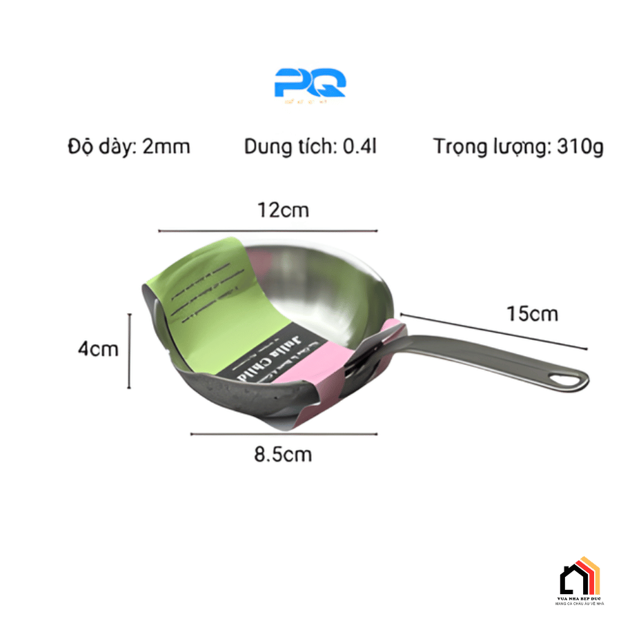 Chảo mini Julia CM 12cm - Siêu Sale 2026 tại Vua Nhà Bếp Đức 09