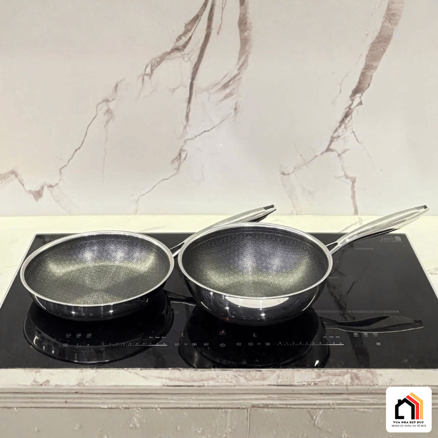 Chảo Rán Blackcube Premium Double Etching tại Vua Nhà Bếp Đức 02