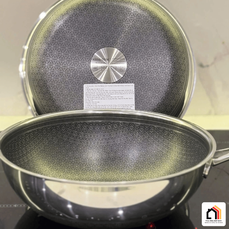 Chảo Rán Blackcube Premium Double Etching tại Vua Nhà Bếp Đức 03