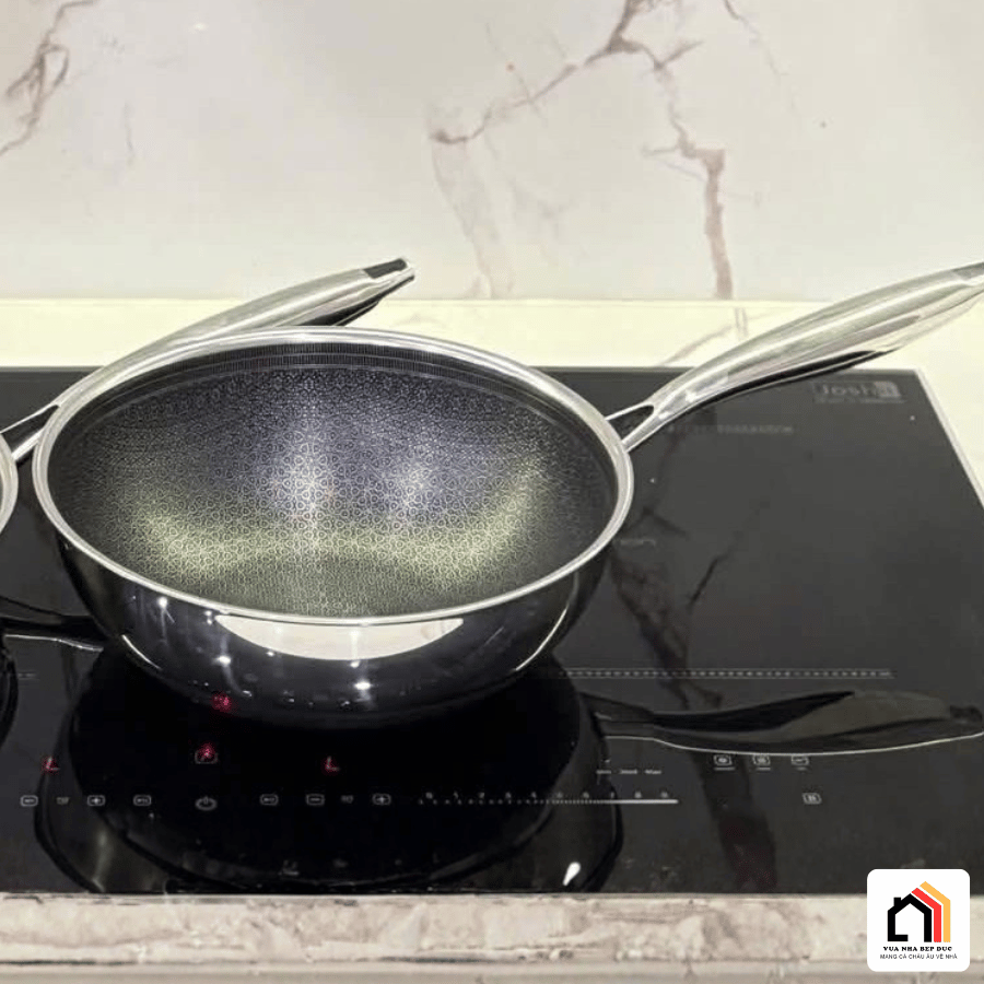 Chảo Rán Blackcube Premium Double Etching tại Vua Nhà Bếp Đức 05