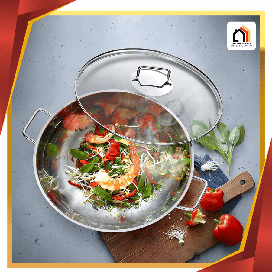Chảo Sâu Lòng WMF Wok Party 28cm