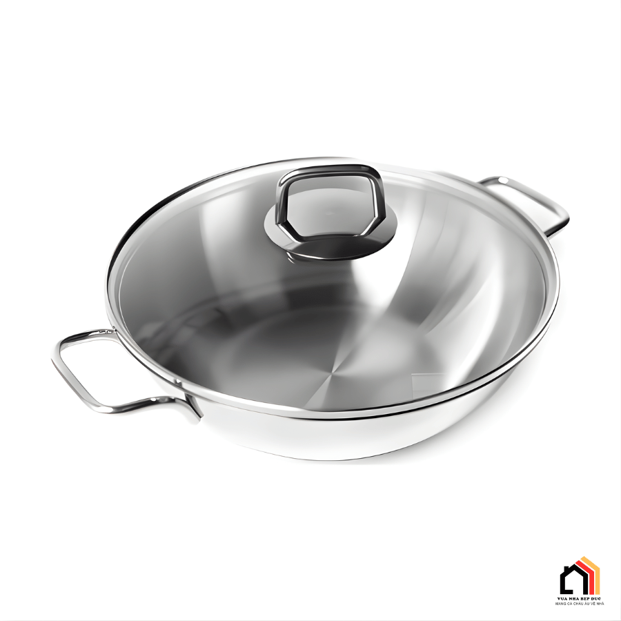 Chảo Sâu Lòng WMF Wok Party 28cm tại Vua Nhà Bếp Đức 02