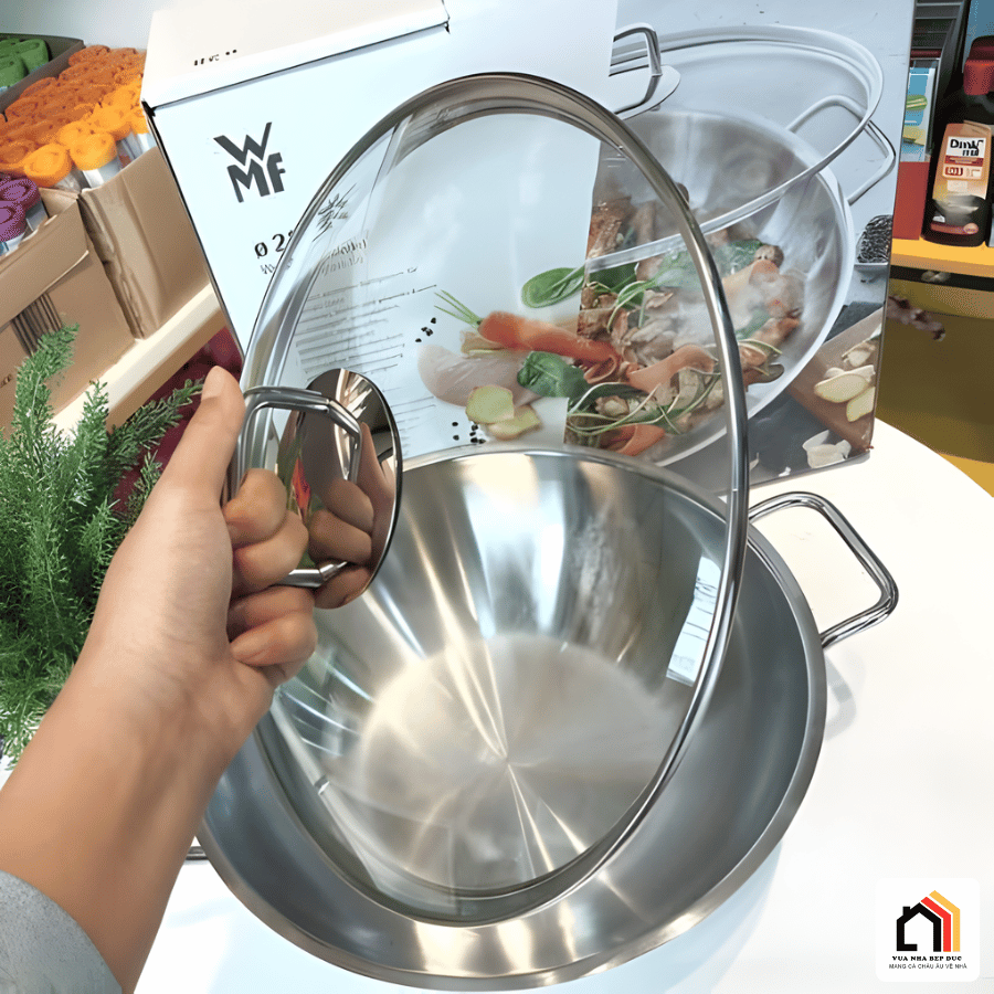 Chảo Sâu Lòng WMF Wok Party 28cm tại Vua Nhà Bếp Đức 07