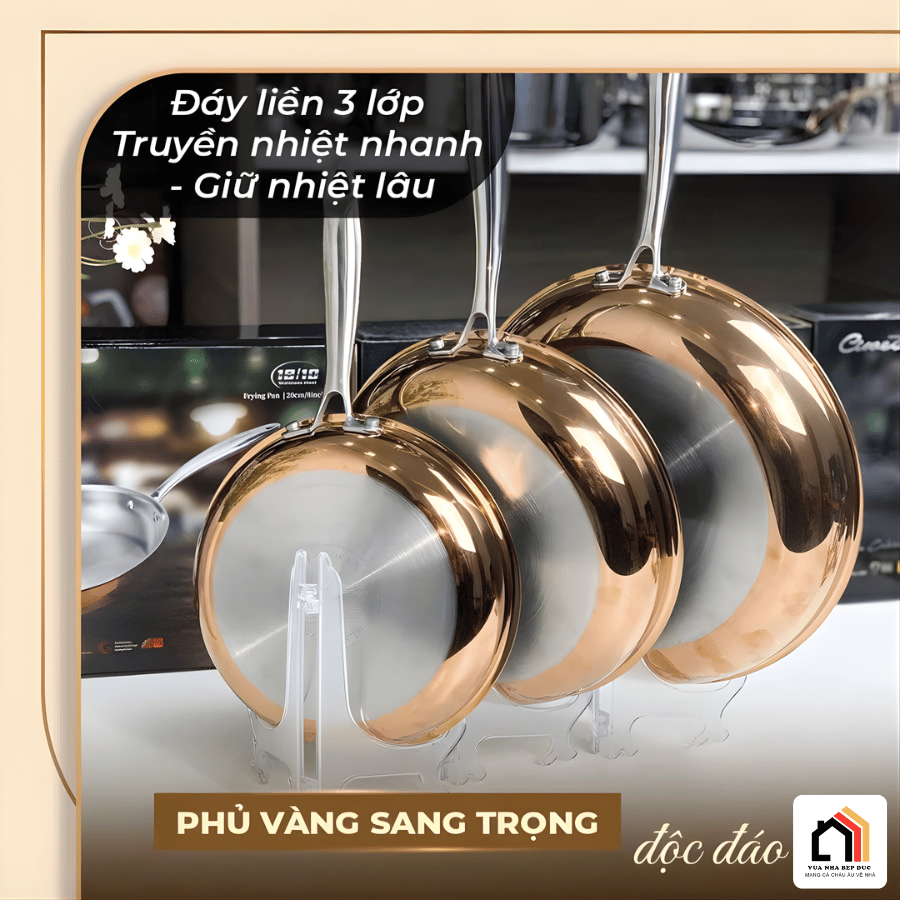 Chảo Thép Chống Dính Ciwete - Siêu Sale 2026 tại Vua Nhà Bếp Đức 02