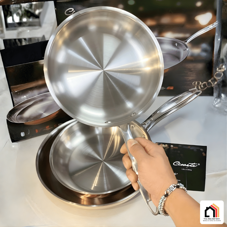 Chảo Thép Chống Dính Ciwete - Siêu Sale 2026 tại Vua Nhà Bếp Đức 04