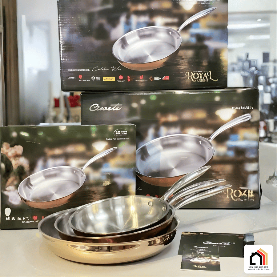 Chảo Thép Chống Dính Ciwete - Siêu Sale 2026 tại Vua Nhà Bếp Đức 06