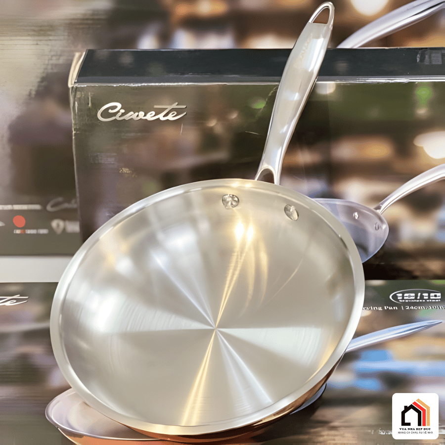 Chảo Thép Chống Dính Ciwete - Siêu Sale 2026 tại Vua Nhà Bếp Đức 07