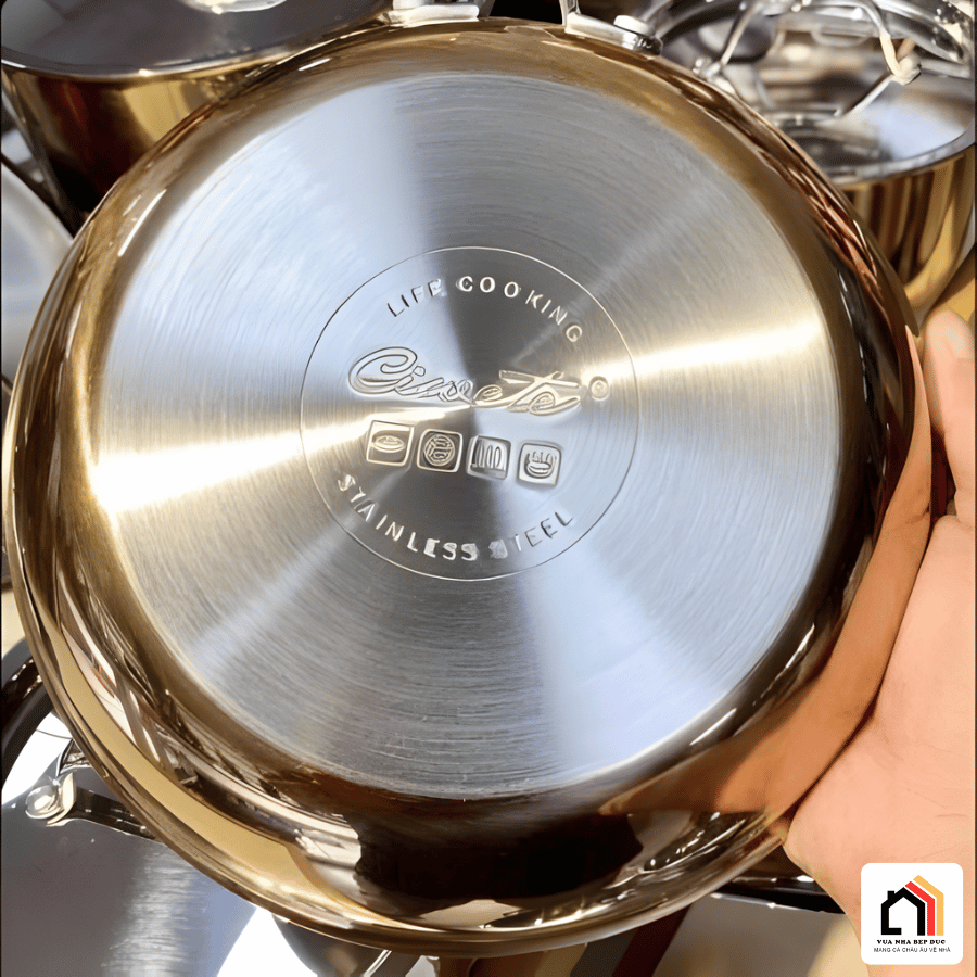 Chảo Thép Chống Dính Ciwete - Siêu Sale 2026 tại Vua Nhà Bếp Đức 10