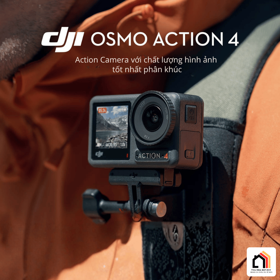 DJI Action 4 - Camera Action Thế Hệ Mới 2026 tại Vua Nhà Bếp Đức 02