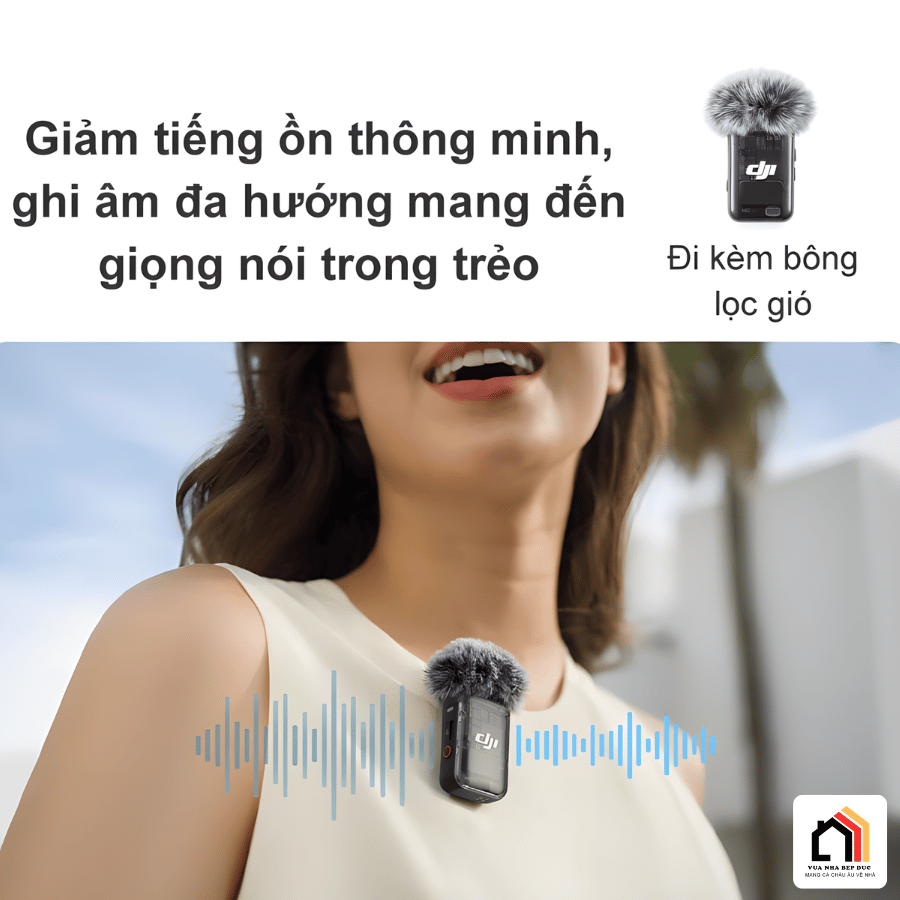 DJI Mic 2 - Micro Không Dây Thế Hệ Mới 2026 tại Vua Nhà Bếp Đức 012