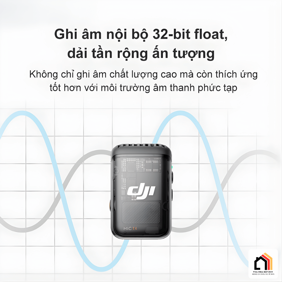 DJI Mic 2 - Micro Không Dây Thế Hệ Mới 2026 tại Vua Nhà Bếp Đức 014