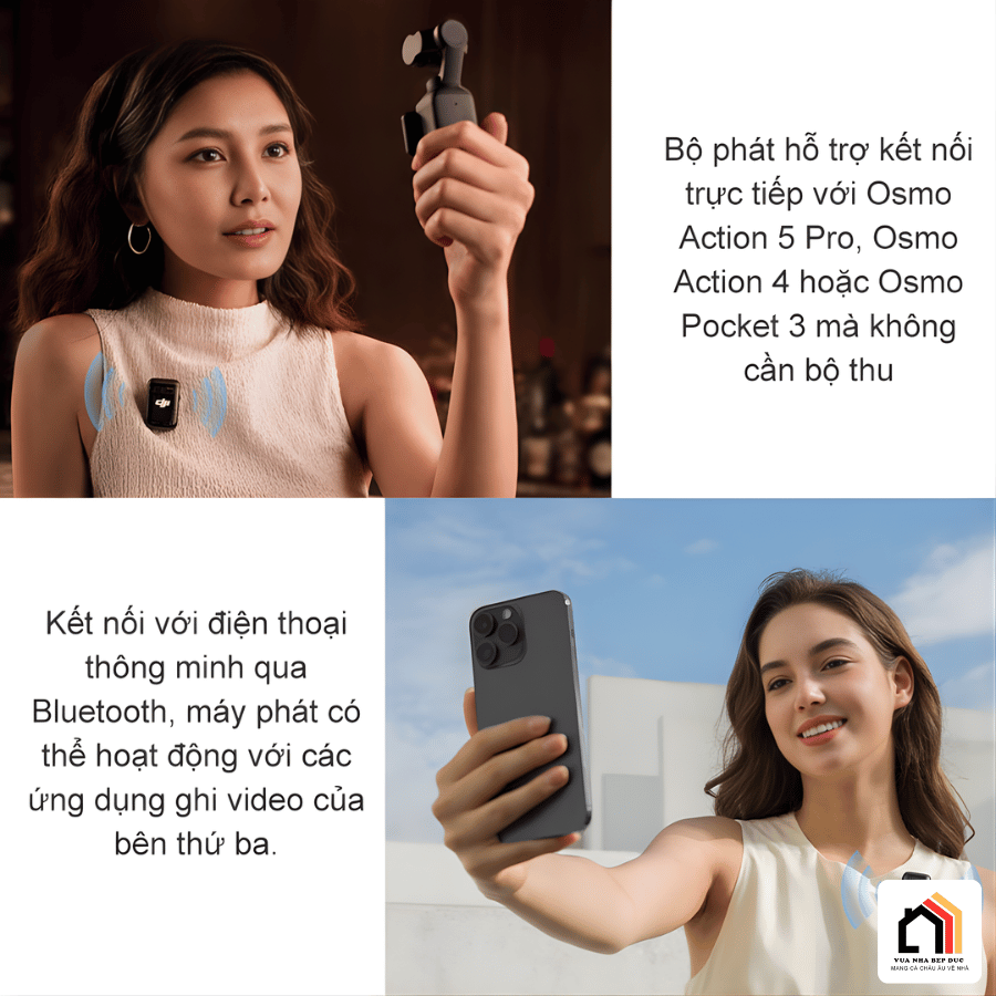 DJI Mic 2 - Micro Không Dây Thế Hệ Mới 2026 tại Vua Nhà Bếp Đức 015