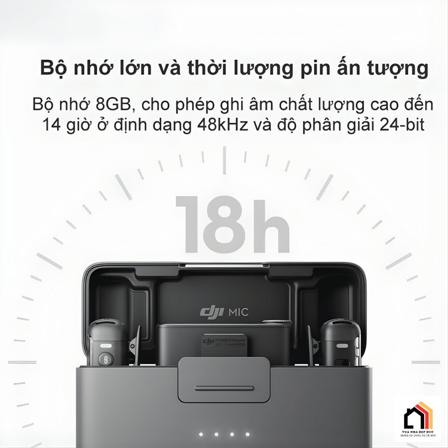 DJI Mic 2 - Micro Không Dây Thế Hệ Mới 2026 tại Vua Nhà Bếp Đức 016