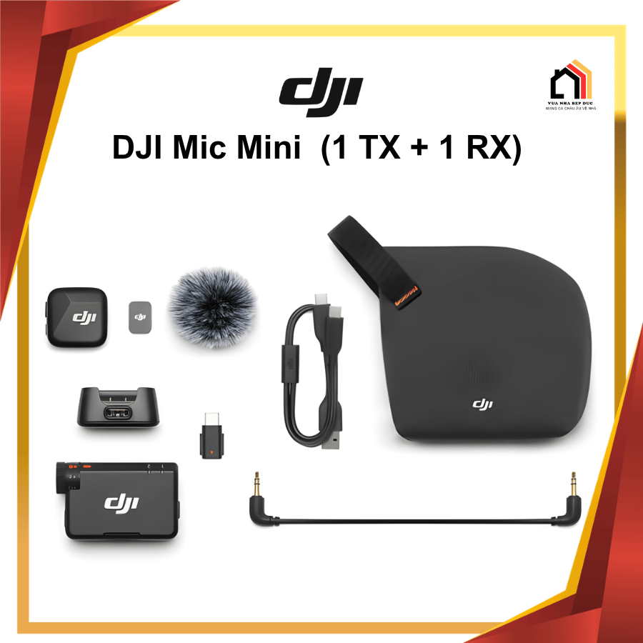 DJI Mic Mini - Micro Không Dây Thế Hệ Mới 2026