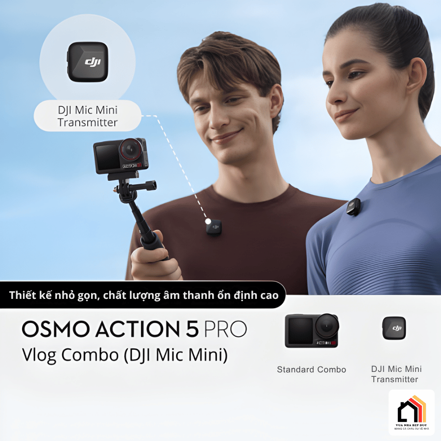 DJI Mic Mini - Micro Không Dây Thế Hệ Mới 2026 tại Vua Nhà Bếp Đức 03