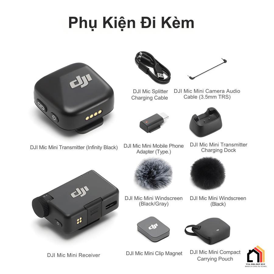 DJI Mic Mini - Micro Không Dây Thế Hệ Mới 2026 tại Vua Nhà Bếp Đức 028