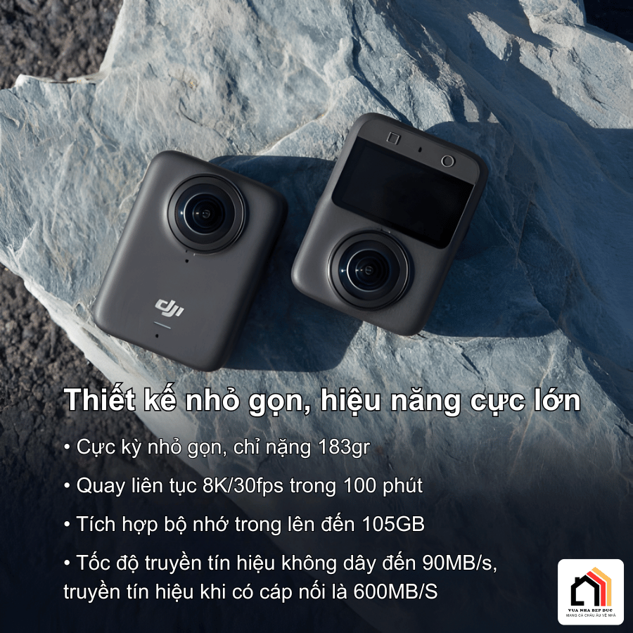 DJI Osmo 360 - Camera 360° Cao Cấp Thế Hệ Mới 2026