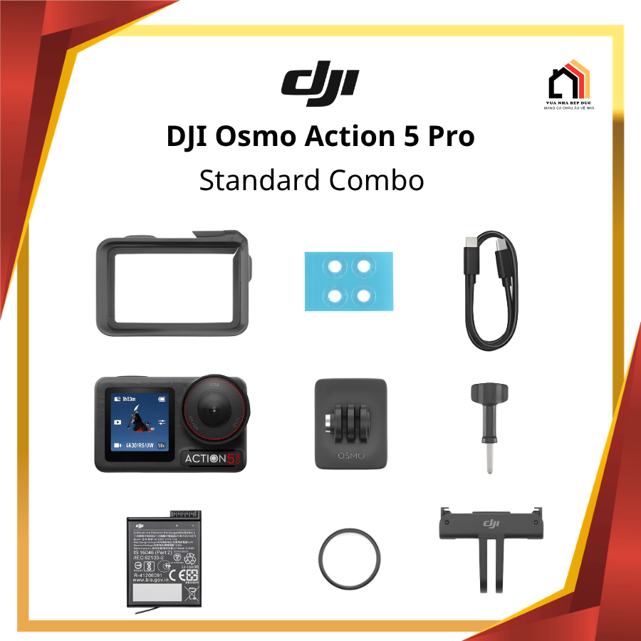DJI Osmo Action 5 Pro - Camera Action Thế Hệ  Mới 2026 tại Vua Nhà Bếp Đức 017