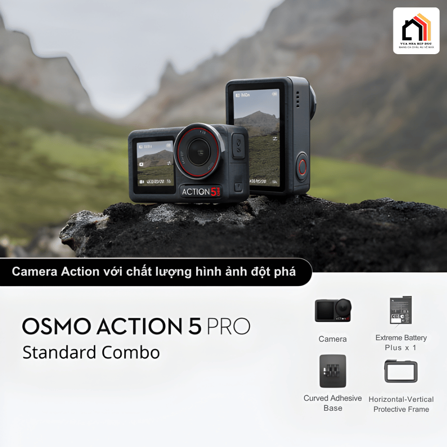 DJI Osmo Action 5 Pro - Camera Action Thế Hệ  Mới 2026 tại Vua Nhà Bếp Đức 02
