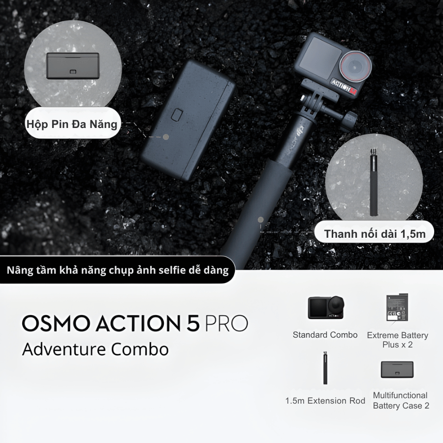 DJI Osmo Action 5 Pro - Camera Action Thế Hệ  Mới 2026 tại Vua Nhà Bếp Đức 04