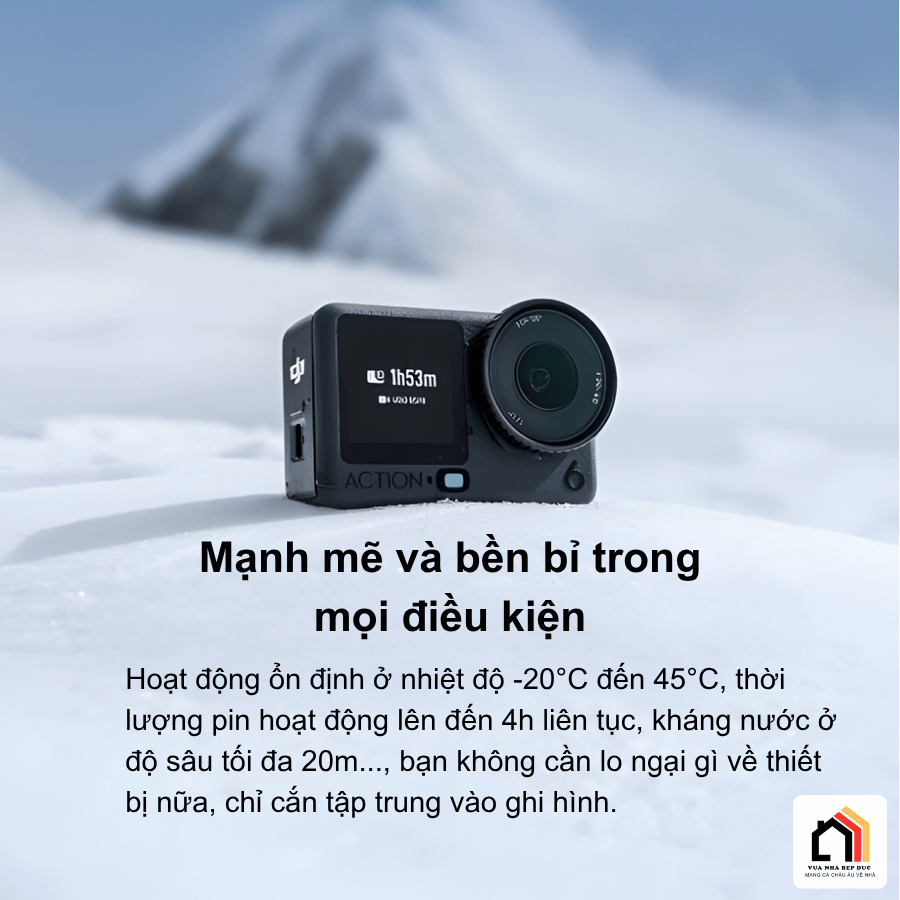 DJI Action 6 - Camera Action Thế Hệ Mới 2026 tại Vua Nhà Bếp Đức 018