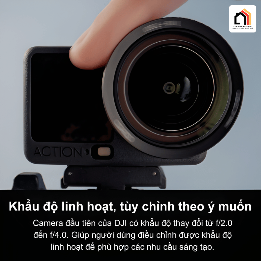 DJI Action 6 - Camera Action Thế Hệ Mới 2026 tại Vua Nhà Bếp Đức 08