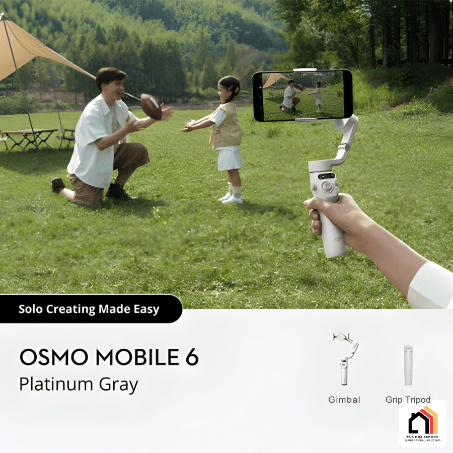 DJI Osmo Mobile 6 - Gimbal Điện Thoại Thế Hệ Mới 2026 tại Vua Nhà Bếp Đức 02
