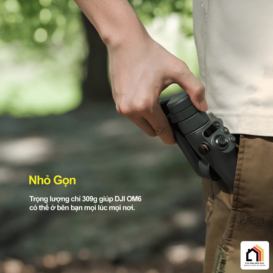 DJI Osmo Mobile 6 - Gimbal Điện Thoại Thế Hệ Mới 2026 tại Vua Nhà Bếp Đức 03