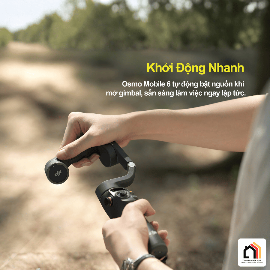 DJI Osmo Mobile 6 - Gimbal Điện Thoại Thế Hệ Mới 2026 tại Vua Nhà Bếp Đức 04