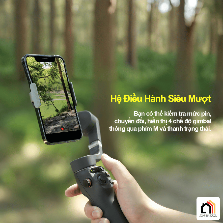 DJI Osmo Mobile 6 - Gimbal Điện Thoại Thế Hệ Mới 2026 tại Vua Nhà Bếp Đức 07