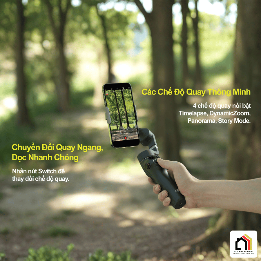 DJI Osmo Mobile 6 - Gimbal Điện Thoại Thế Hệ Mới 2026 tại Vua Nhà Bếp Đức 011