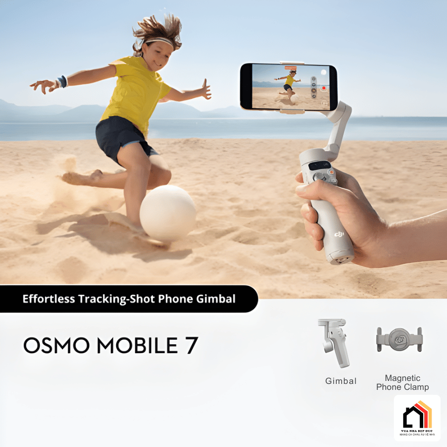DJI Osmo Mobile 7 - Gimbal Điện Thoại Thế Hệ Mới 2026 tại Vua Nhà Bếp Đức 03