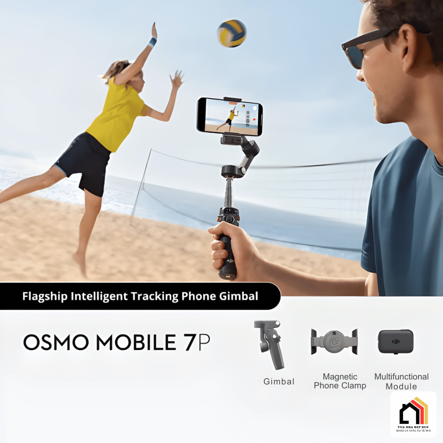 DJI Osmo Mobile 7 - Gimbal Điện Thoại Thế Hệ Mới 2026 tại Vua Nhà Bếp Đức 04