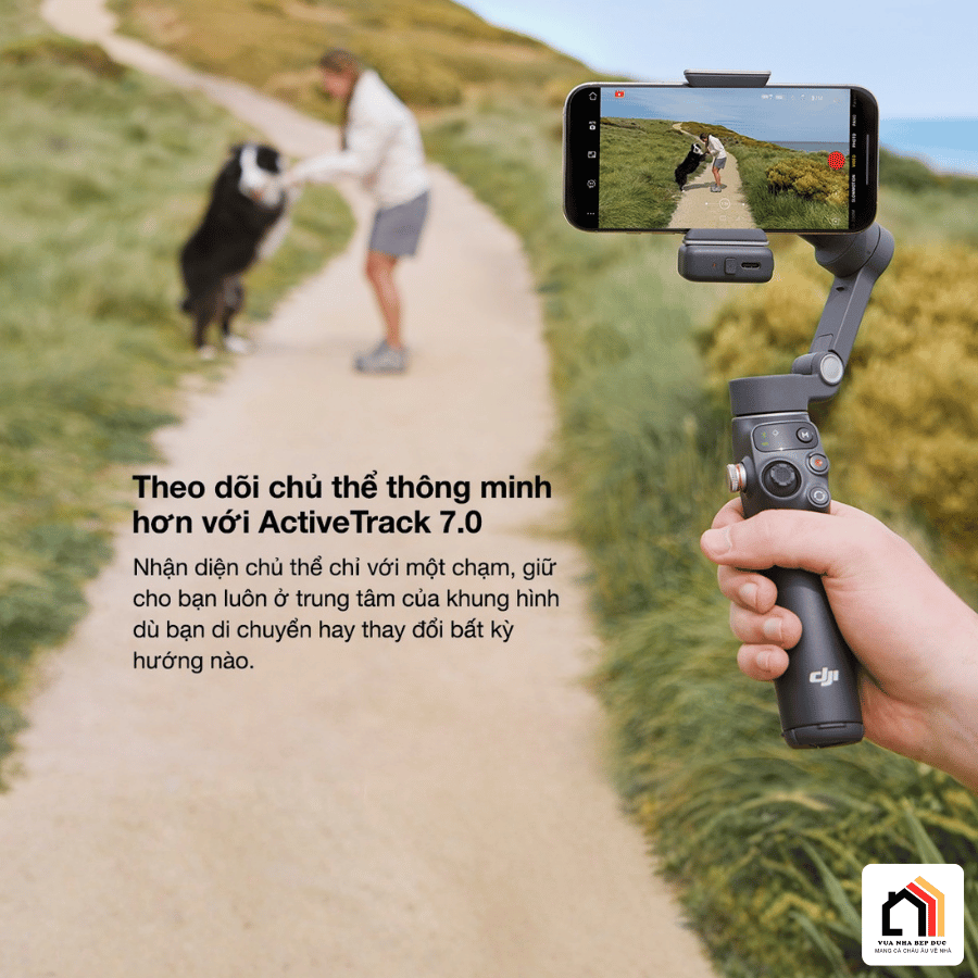 DJI Osmo Mobile 7 - Gimbal Điện Thoại Thế Hệ Mới 2026 tại Vua Nhà Bếp Đức 09
