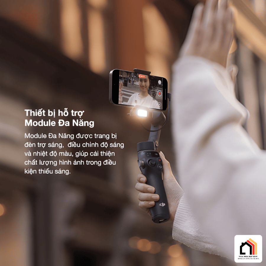 DJI Osmo Mobile 7 - Gimbal Điện Thoại Thế Hệ Mới 2026 tại Vua Nhà Bếp Đức 016