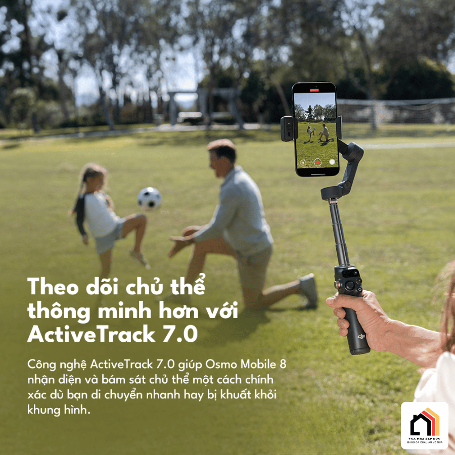 DJI Osmo Mobile 8 - Gimbal Điện Thoại Thế Hệ Mới 2026 tại Vua Nhà Bếp Đức 08