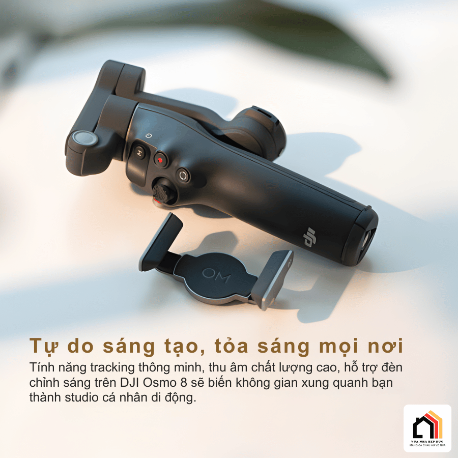 DJI Osmo Mobile 8 - Gimbal Điện Thoại Thế Hệ Mới 2026 tại Vua Nhà Bếp Đức 023