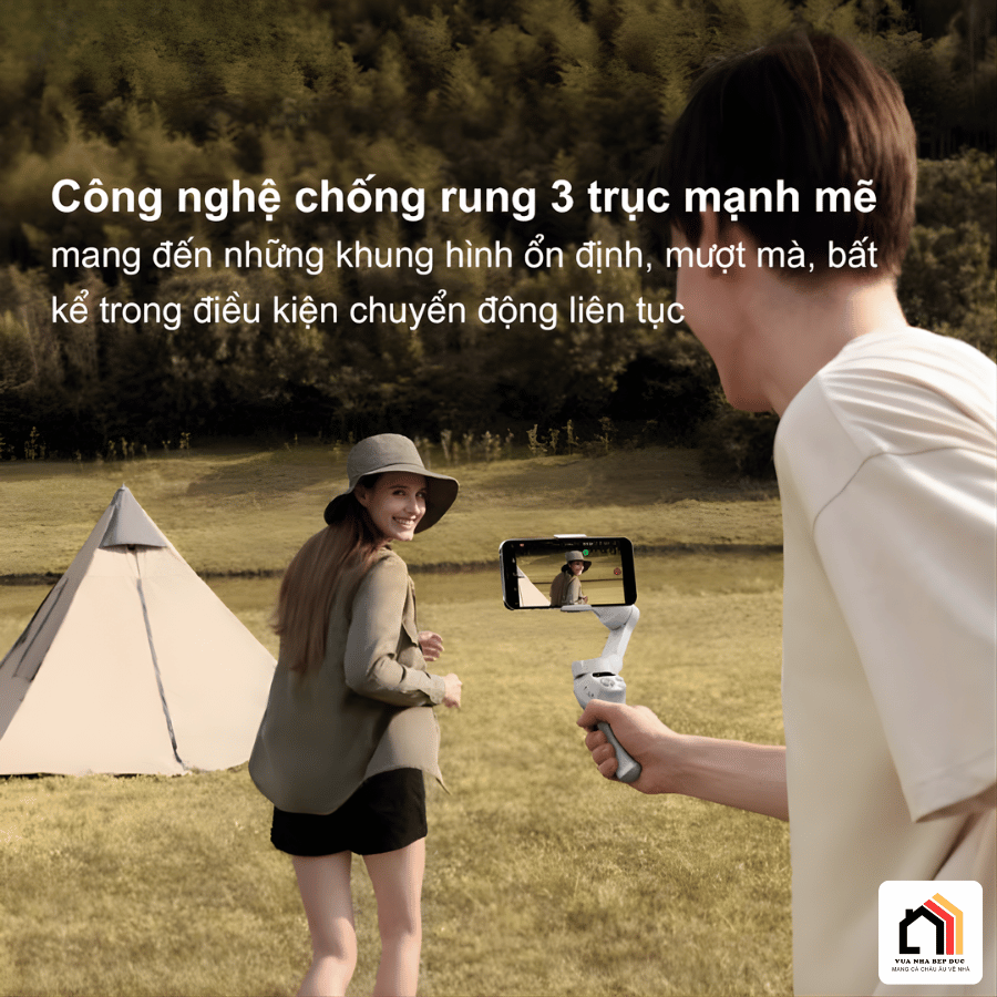 DJI Osmo Mobile SE - Gimbal Điện Thoại Thế Hệ Mới 2026 tại Vua Nhà Bếp Đức 05