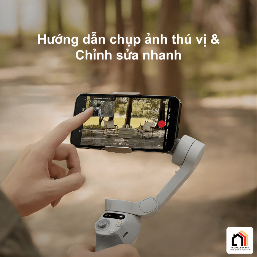 DJI Osmo Mobile SE - Gimbal Điện Thoại Thế Hệ Mới 2026 tại Vua Nhà Bếp Đức 08