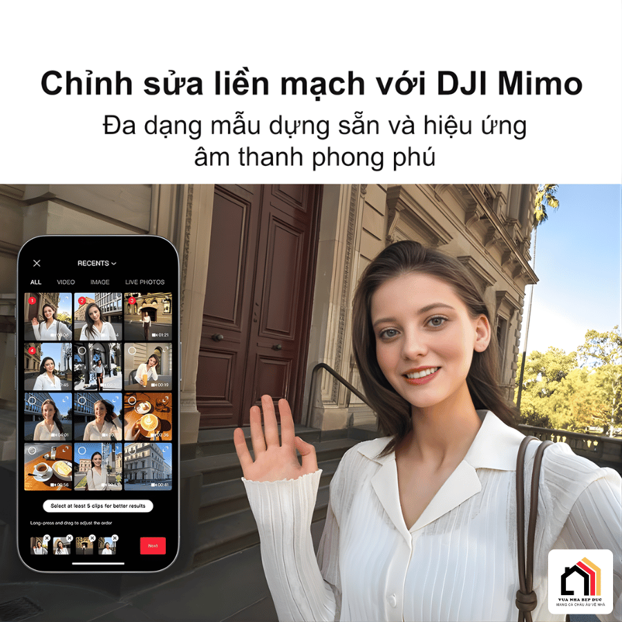 DJI Osmo Nano - Camera Action Siêu Nhỏ 2026 tại Vua Nhà Bếp Đức 017