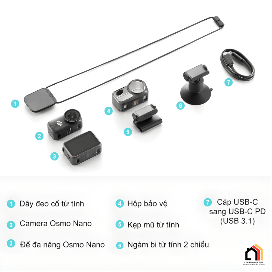 DJI Osmo Nano - Camera Action Siêu Nhỏ 2026 tại Vua Nhà Bếp Đức 018