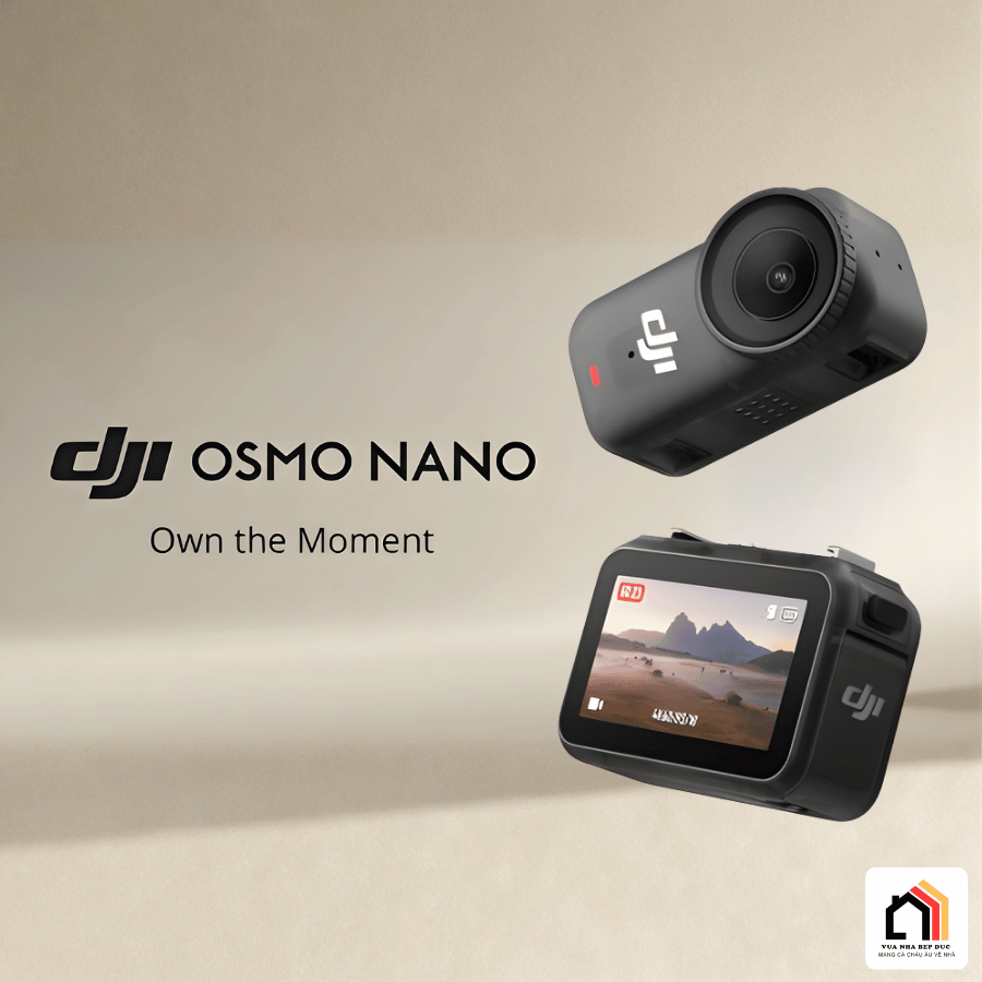 DJI Osmo Nano - Camera Action Siêu Nhỏ 2026 tại Vua Nhà Bếp Đức 04
