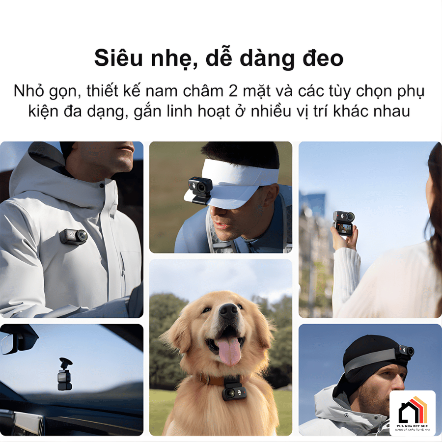 DJI Osmo Nano - Camera Action Siêu Nhỏ 2026 tại Vua Nhà Bếp Đức 05