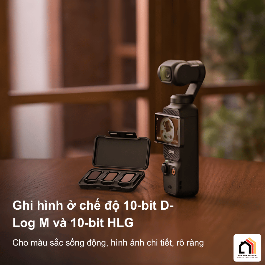DJI Osmo Pocket 3 - Camera Cao Cấp Thế Hệ Mới 2026 tại Vua Nhà Bếp Đức 013
