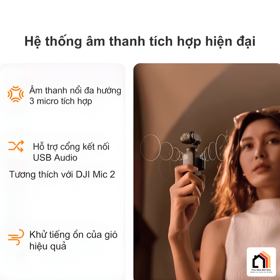 DJI Osmo Pocket 3 - Camera Cao Cấp Thế Hệ Mới 2026 tại Vua Nhà Bếp Đức 023